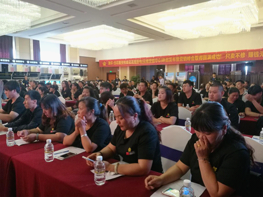 预见无限商机 皇冠高端厨卫回款现场极度火爆